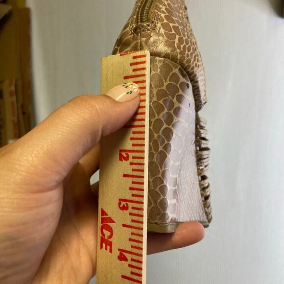 Zigi Soho‎ | Snakeskin Animal Print Wedge 6 Strappy - Picture 5 of 6